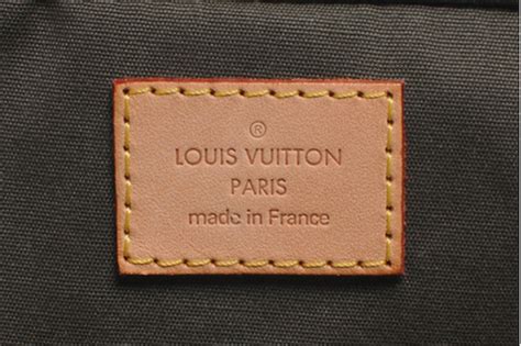 lv made in france tag|Authentic vs. Fake: Louis Vuitton Trademark Stamps.